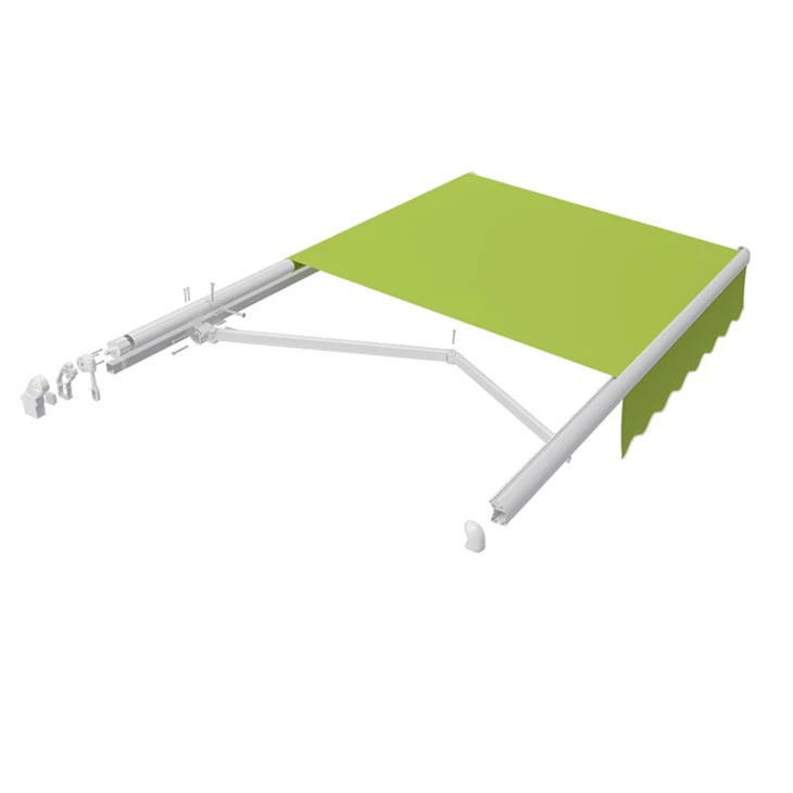 Manual Or Motorized Retractable Aluminum Awning Parts