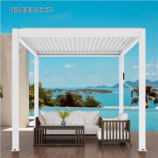 OEM Moderno Alluminio Bioclimatico Pergola Gazebo