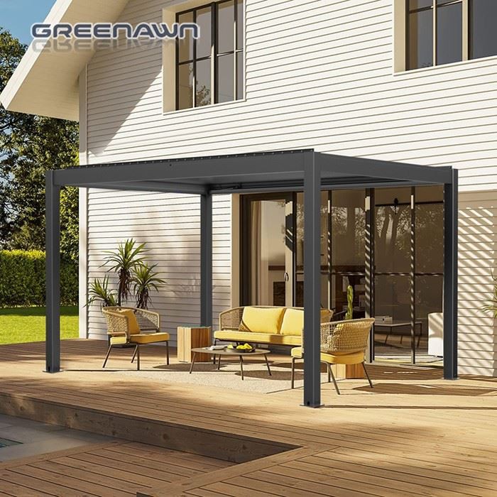 Garden Outdoor Aluminium Bioclimatic Pergola