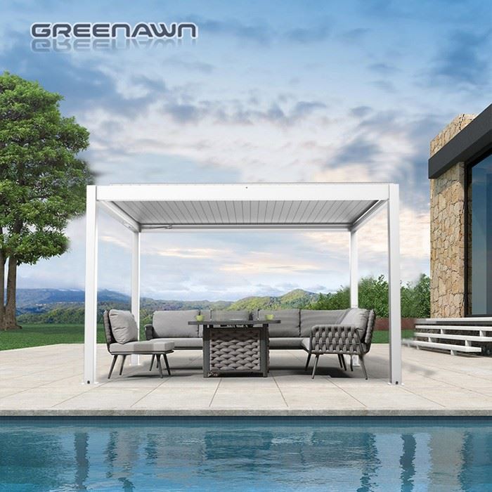 Garden Outdoor Aluminium Bioclimatic Pergola