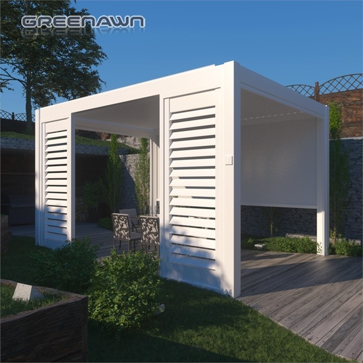 Pergola With Aluminum Shutter
